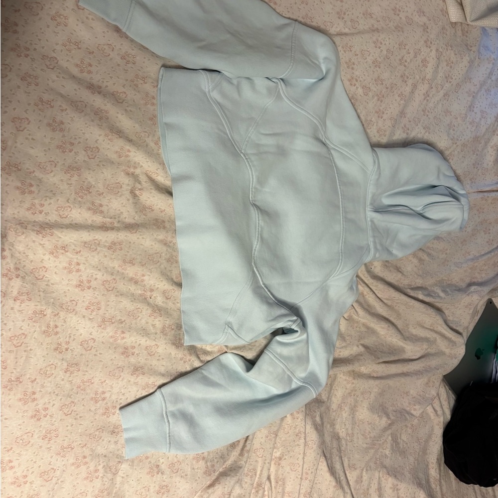lululemon athletica Light Blue Hoodie